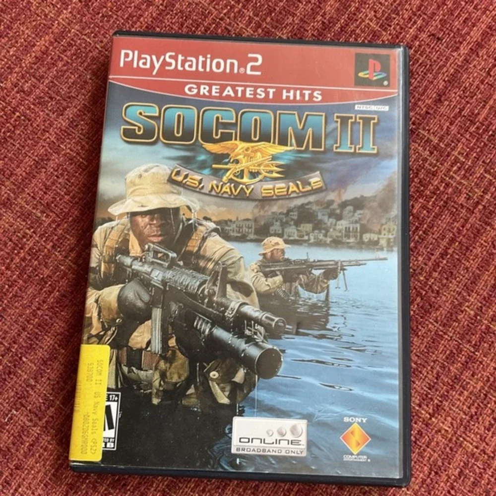 SOCOM II 2‎ US Navy SEALs (PlayStation 2 PS2)